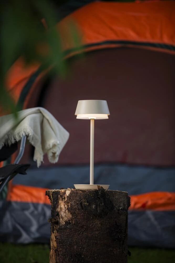 Table lamp Lyon sand color with RGB function KonstSmide 7318307830330
