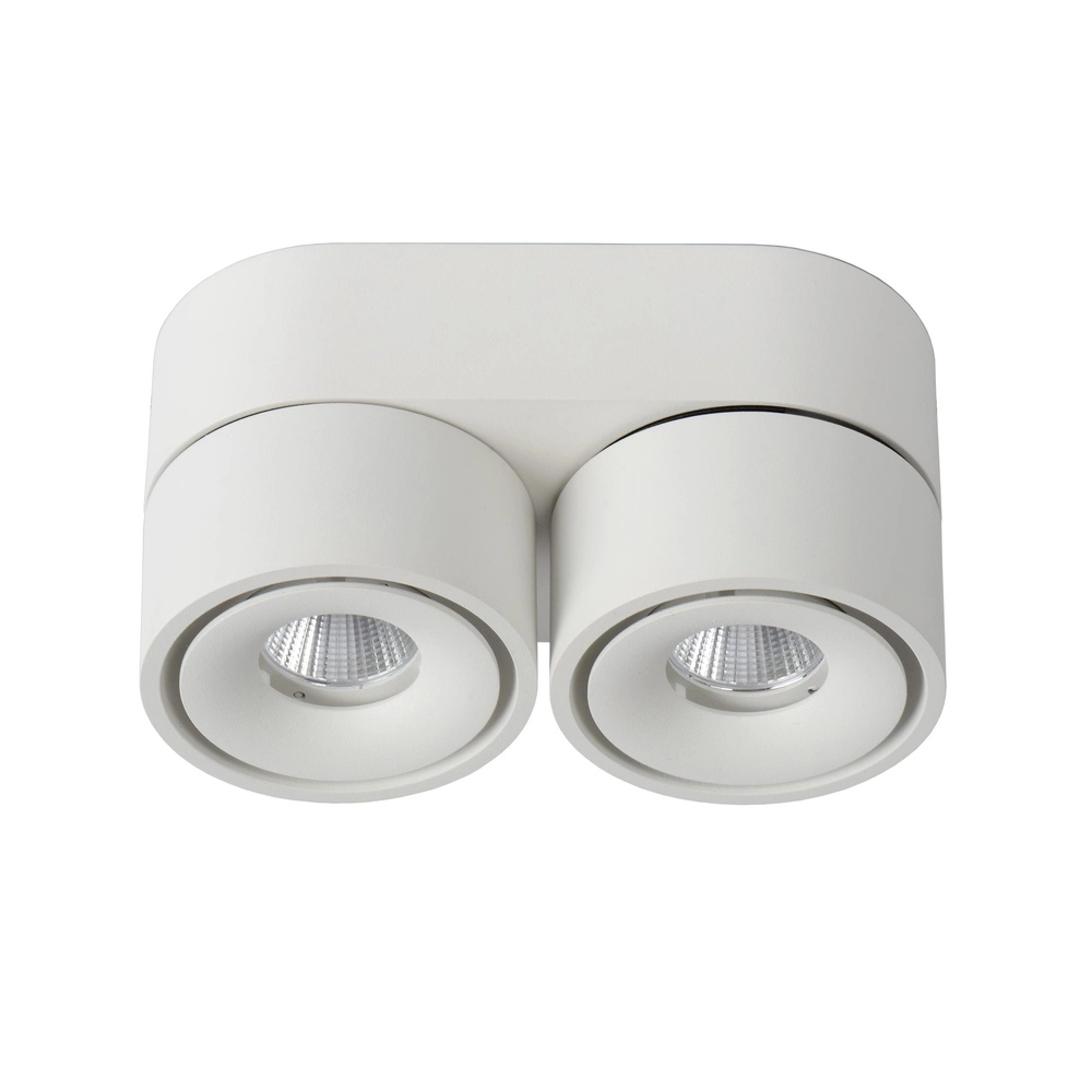 Ceiling spotlight Yumiko double white