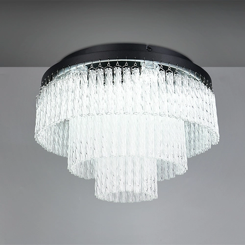Design ceiling lamp Vono Black Trio 4017807682236