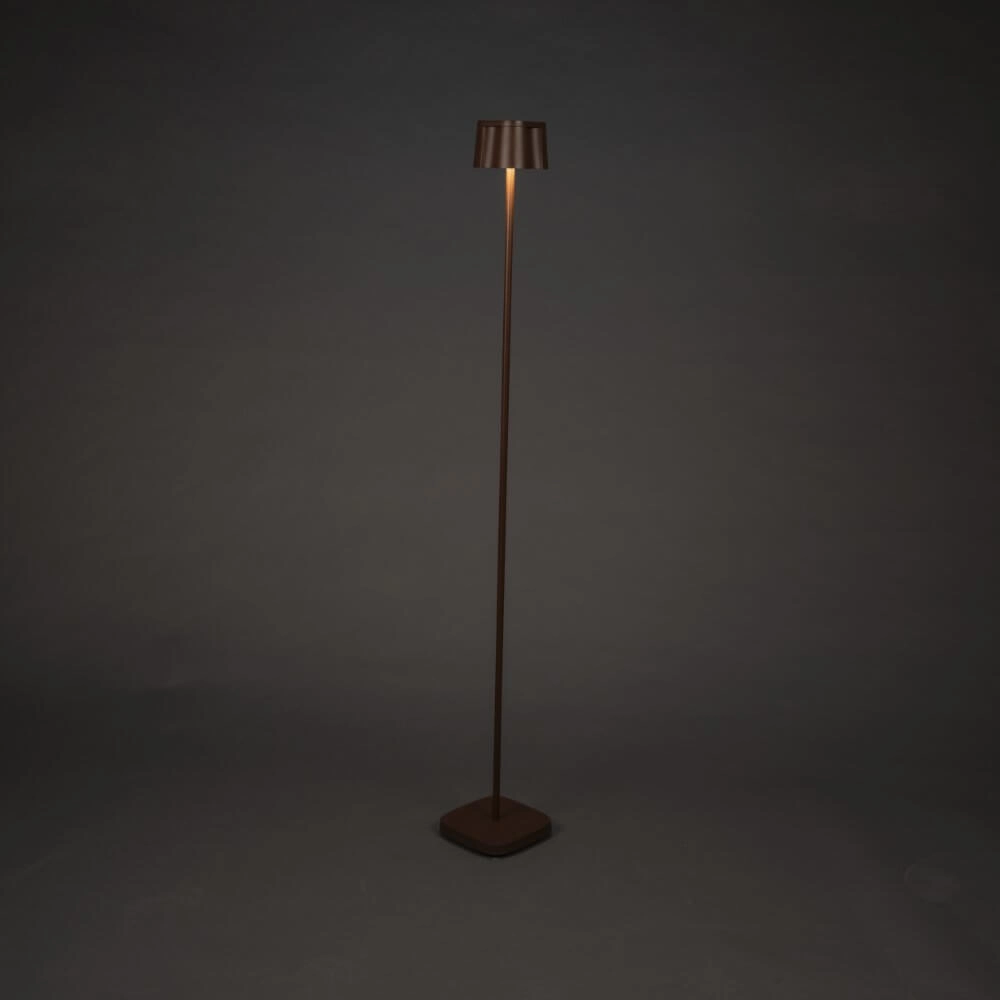 Rusty brown floor lamp Nice for outdoors KonstSmide 7318307831979