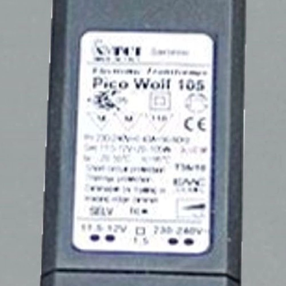 Transformer 12V - 105W black Authentage 8716803505650