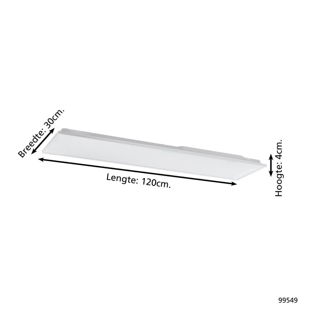 Ceiling light Zigbee Herrora-Z 120x30cm Eglo 9002759995492