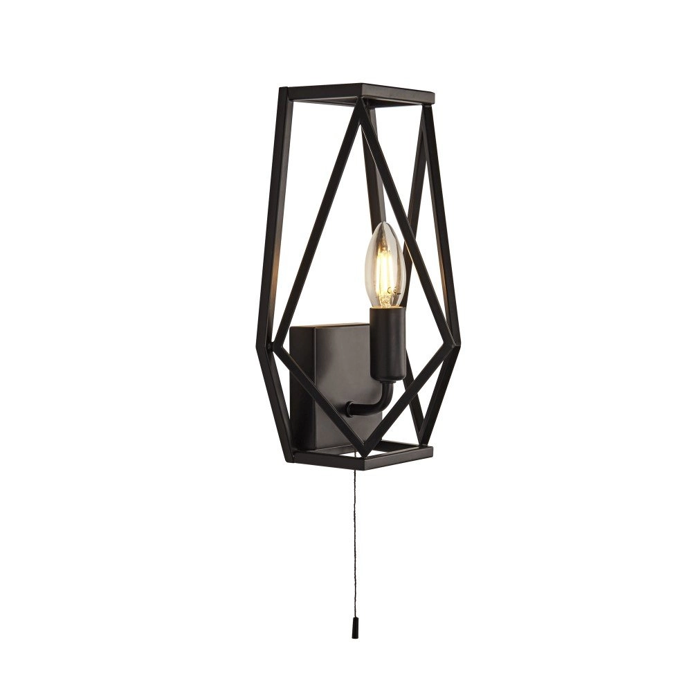 Black wall lamp Chassis