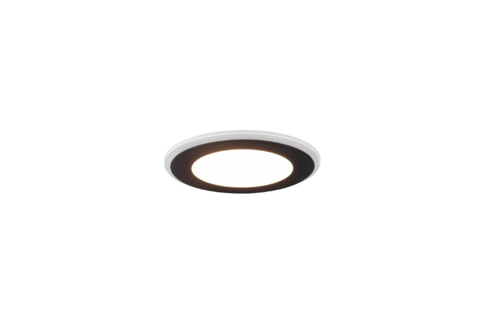 Recessed lighting Aura 14.8cm black Trio 4017807504101