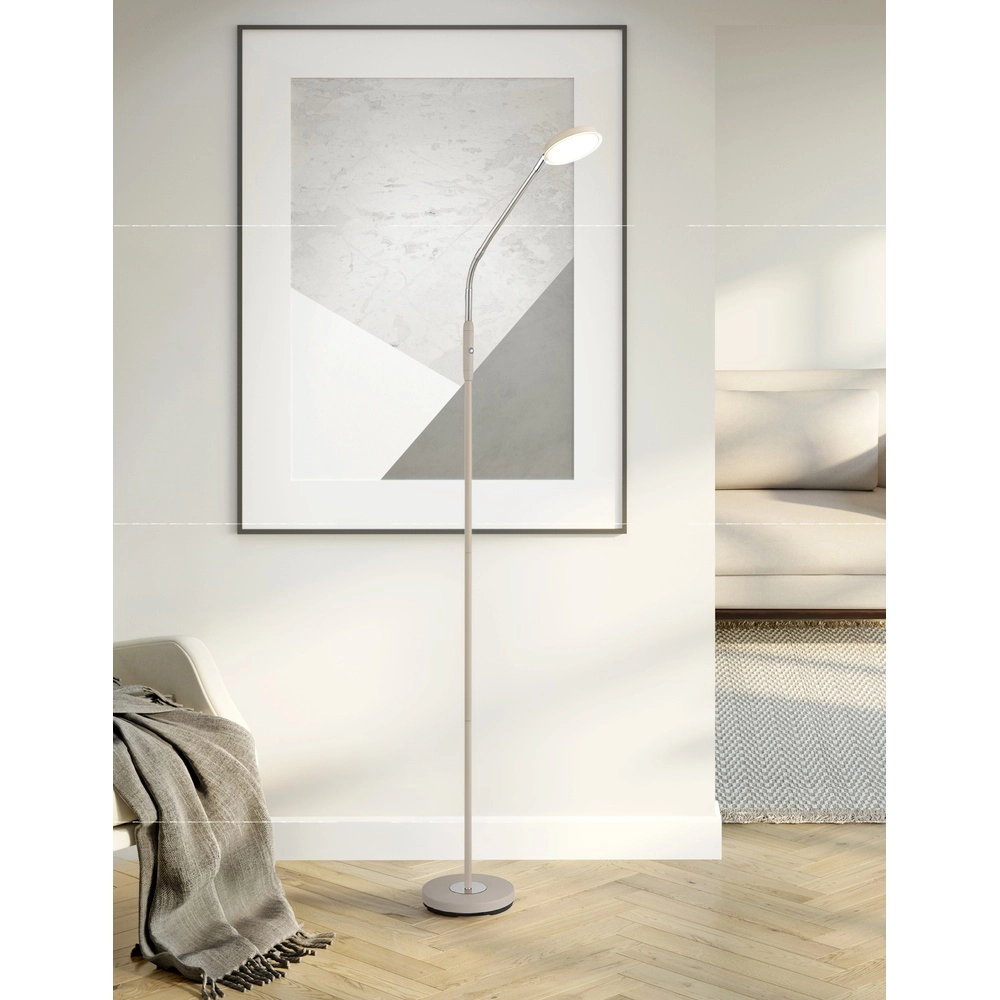 Reading lamp Silvio sand brown Globo 9007371581047