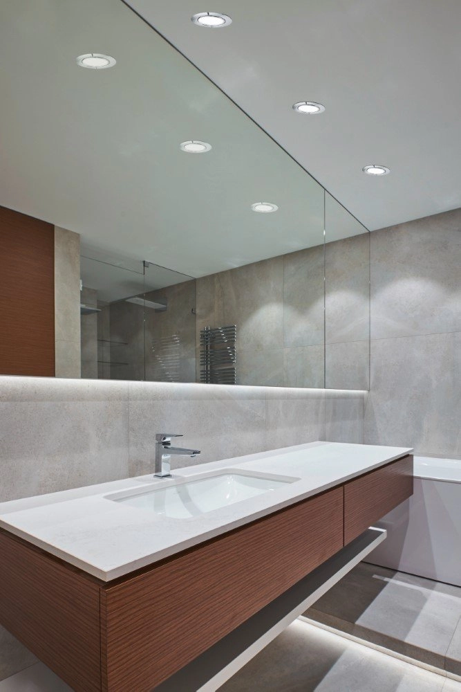 LED recessed spot Fueva 5 IP44 - Ø 8,6cm Eglo 9002759992040