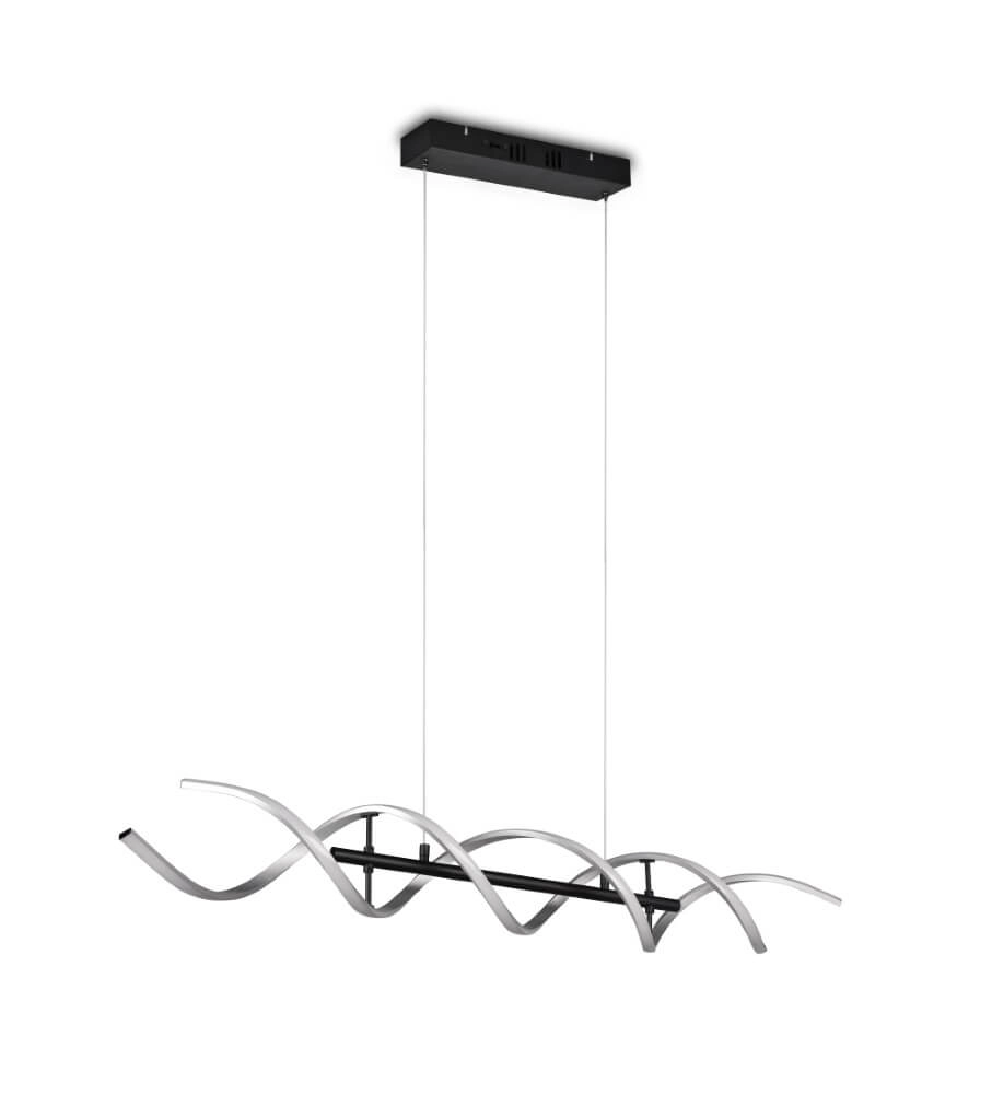Design LED hanging lamp Sequence brushed metal Trio 4017807540710