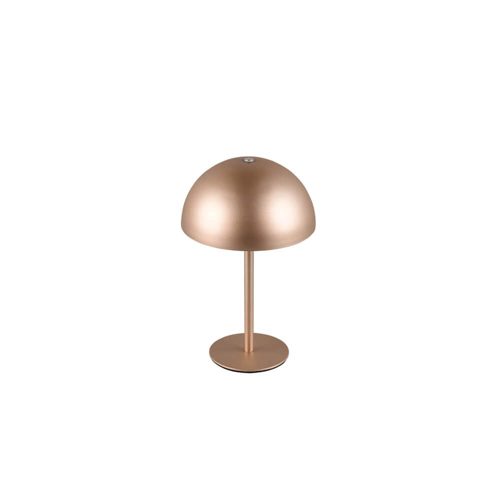 Table lamp Munoz coffee brown Ø 13cm Trio 4017807642537