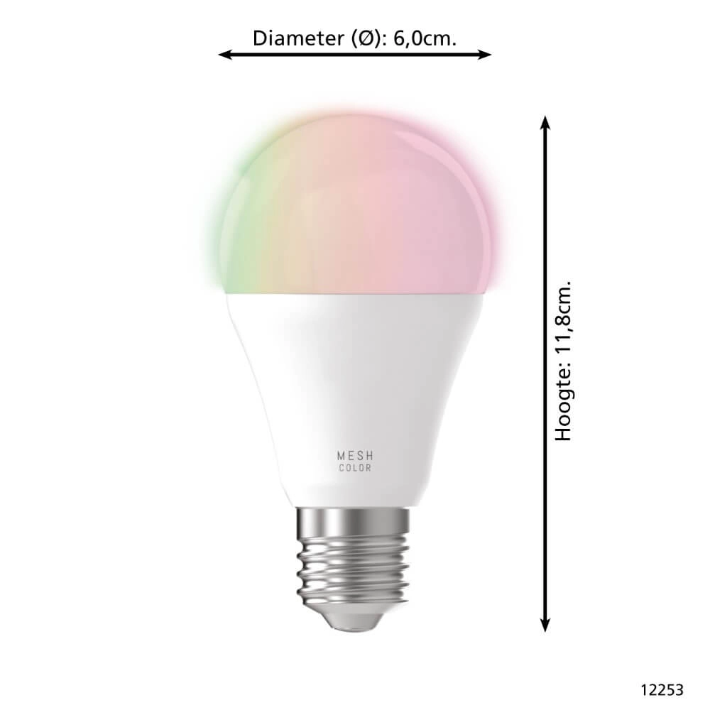 LED lamp bulb Zigbee - E27 - 9 watt - 2700-6500K - A60 Eglo 9002759122539