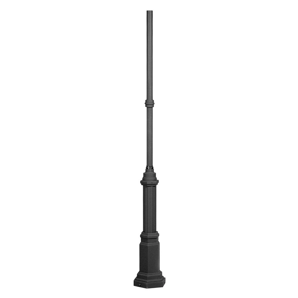Lantern mast Pole Hercules universal black