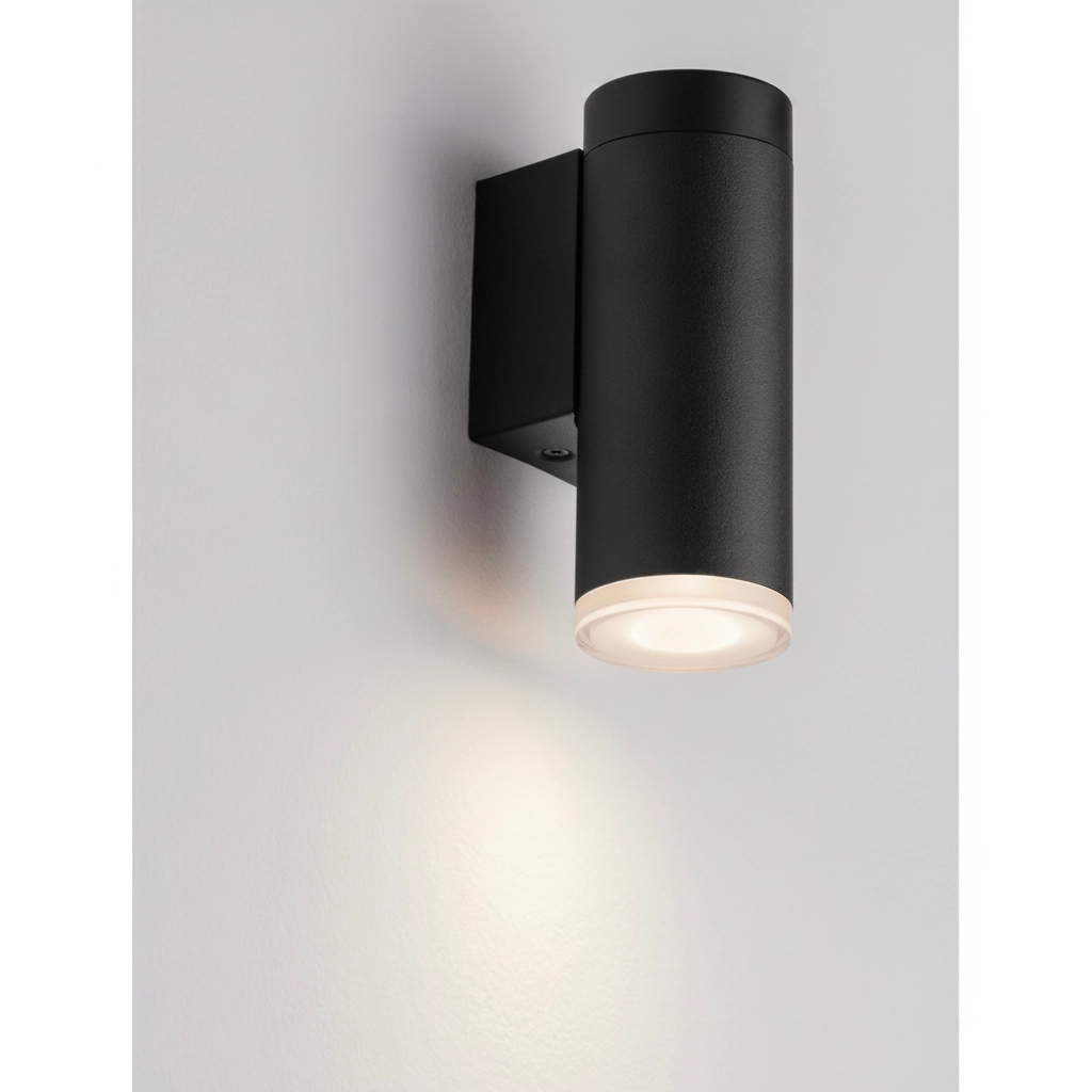 Wall spotlight Mao black