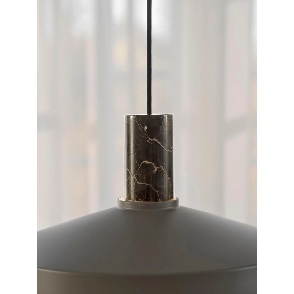 Pendant lamp Elvas light brown Ø 37.5cm Nordlux 5704924024245