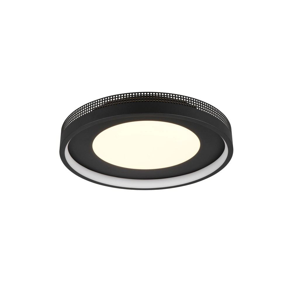 Modern ceiling lamp Solea black Trio 4017807660951