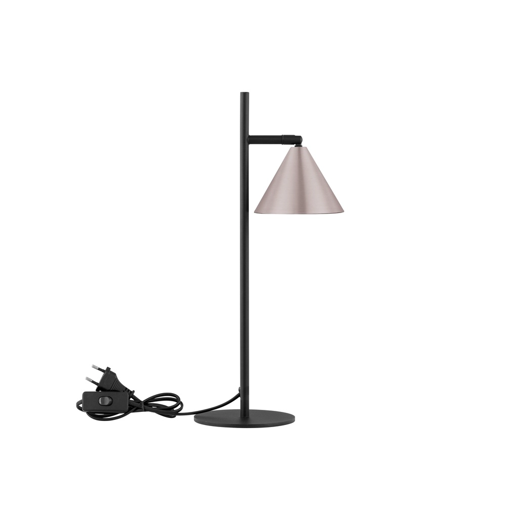 Table lamp Conico black with coffee brown Lyora 5212017475466