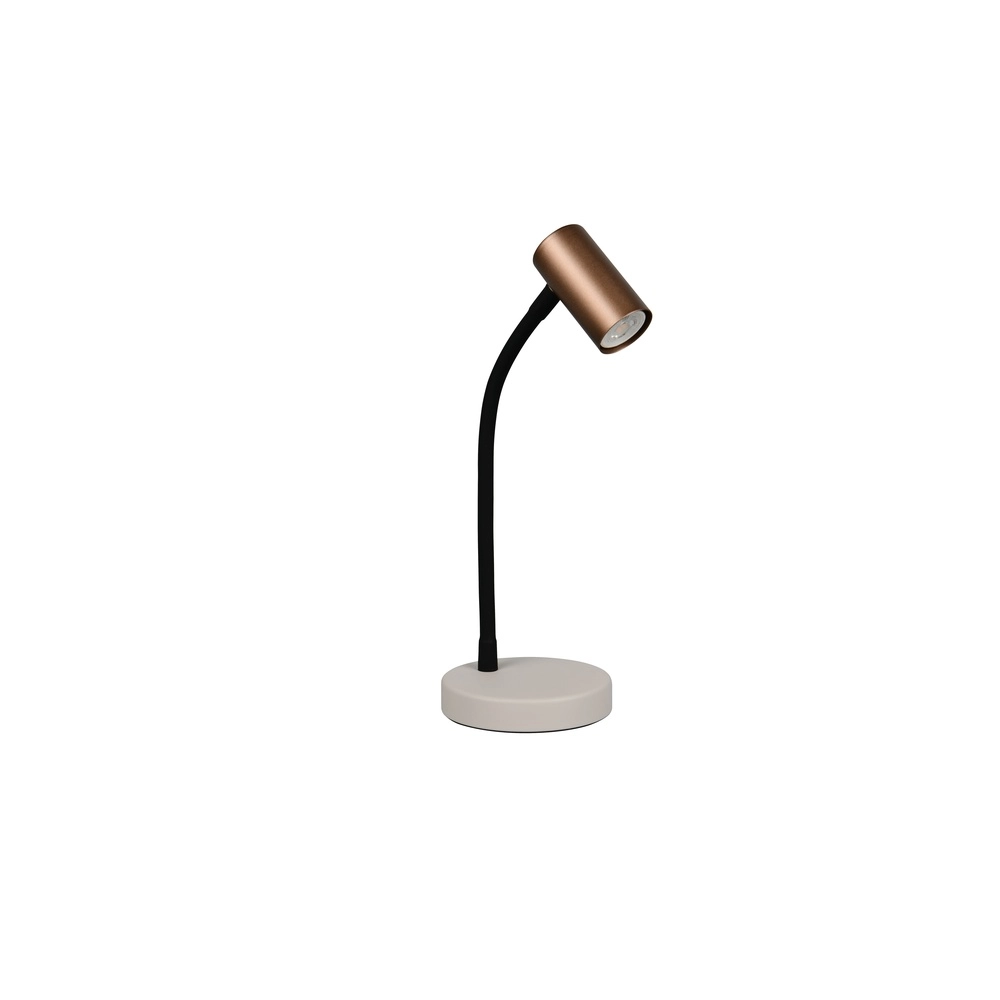Table lamp Taryn Design mocha brown Trio 4017807685732