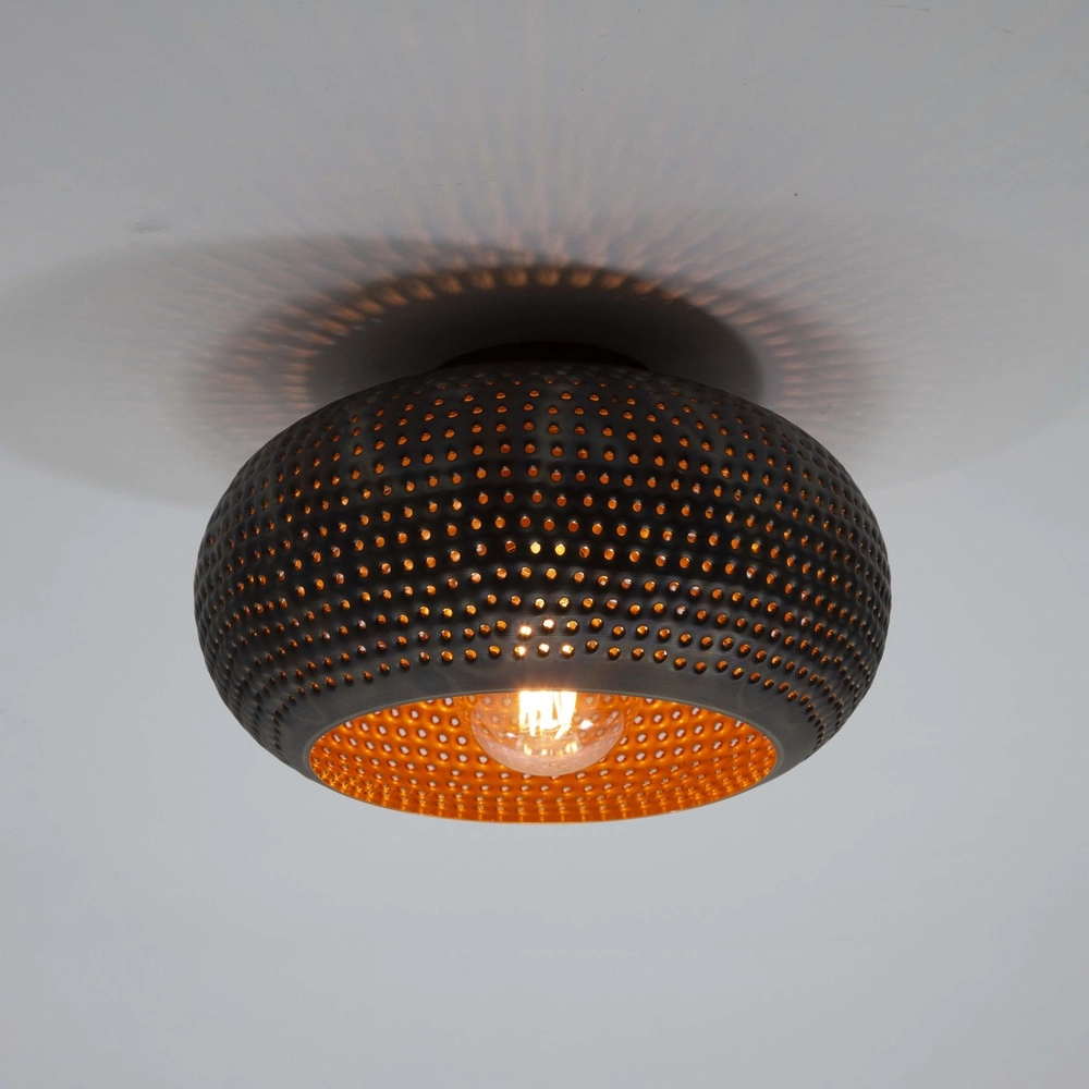 Hole ceiling lamp Punch Ø 35cm - E27