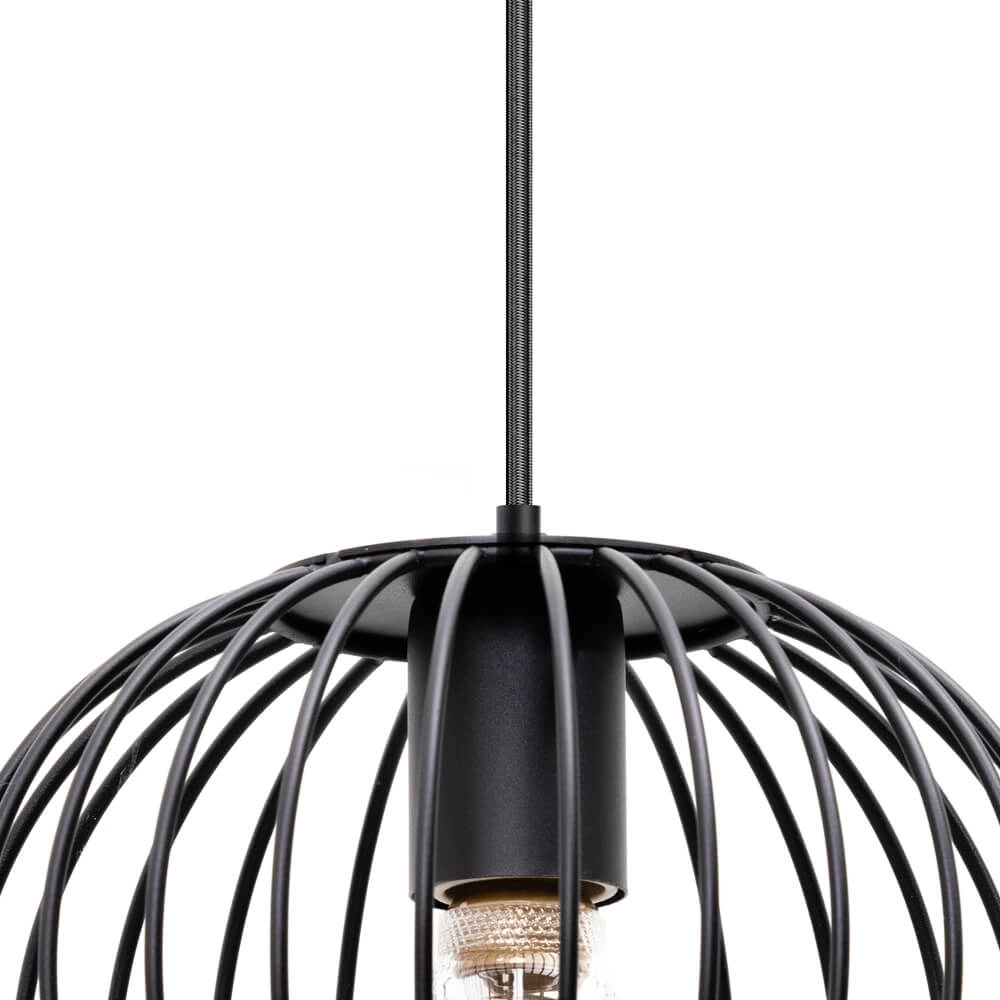 Wire pendant lamp Wire 2 4-light black ETH 8720195301998