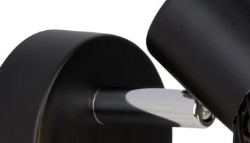 Black wall spotlight Blacky Brilliant 4004353286469