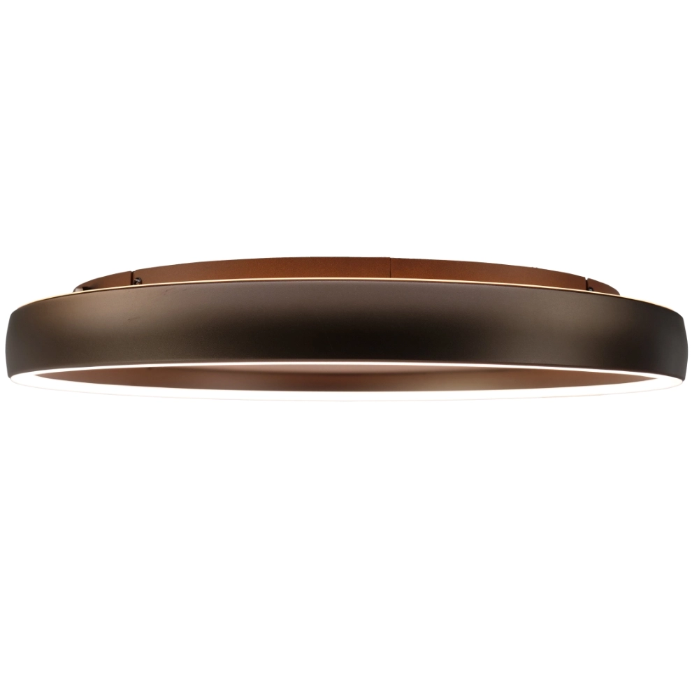 Ceiling lamp Trabuco black with brown Ø 55cm Stars of Light 9008606359936