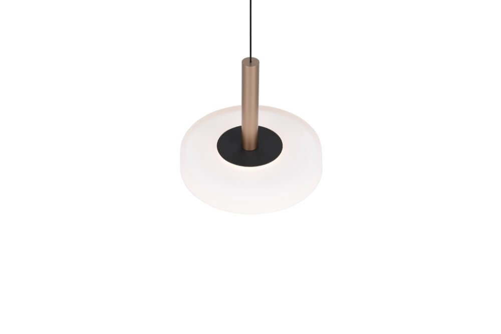 Led pendant light Celeste Ø 22cm - white glass Trio 4017807627381