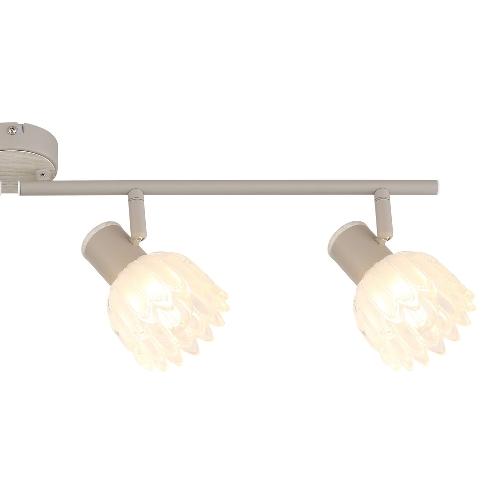 4-light ceiling spotlight Planta sand brown Globo 9007371575930