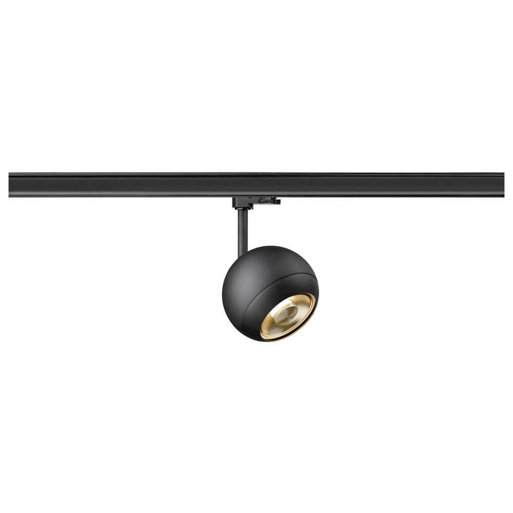 Spot for rail Light Eye 150 black Ø 15cm 3-phase