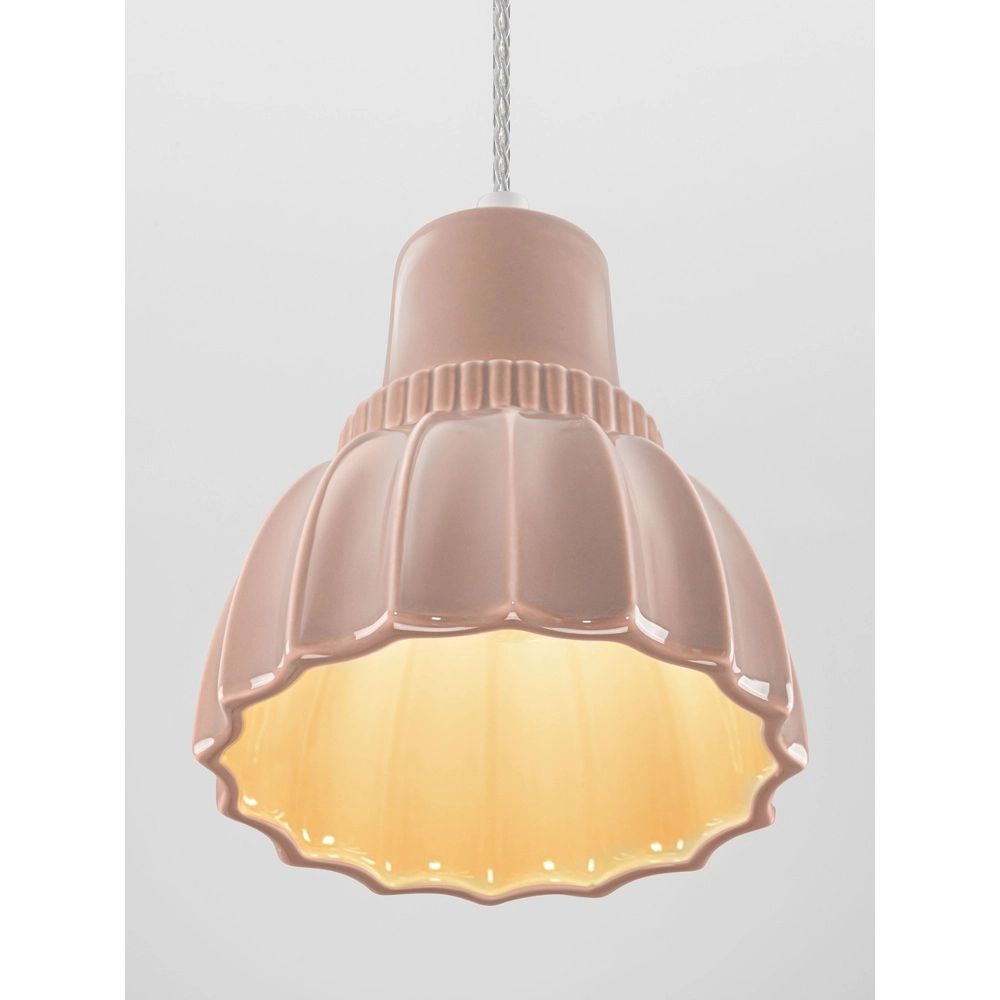 Pendant lamp Picco white with mocha brown Lyora 5212017495389