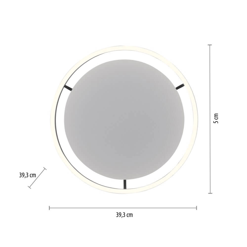 LED ceiling light Ritus Ø 40cm Paul Neuhaus 4043689983925