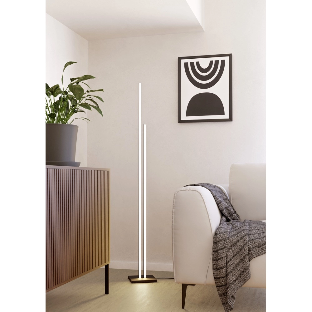 Modern floor lamp Cannigiona Black Eglo 9002759312343