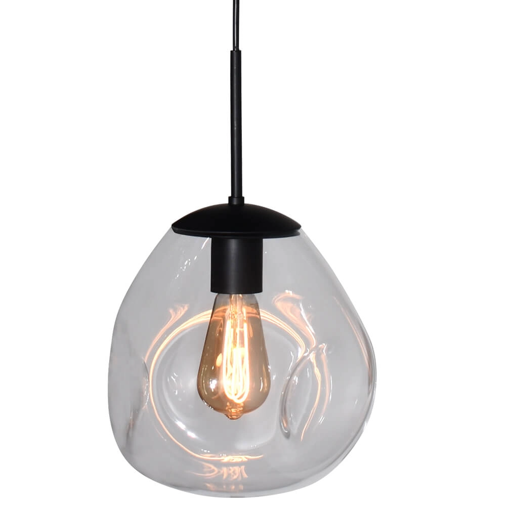 Hanging lamp Lava 4x clear glass Ø 24cm Masterlight 8718121286129
