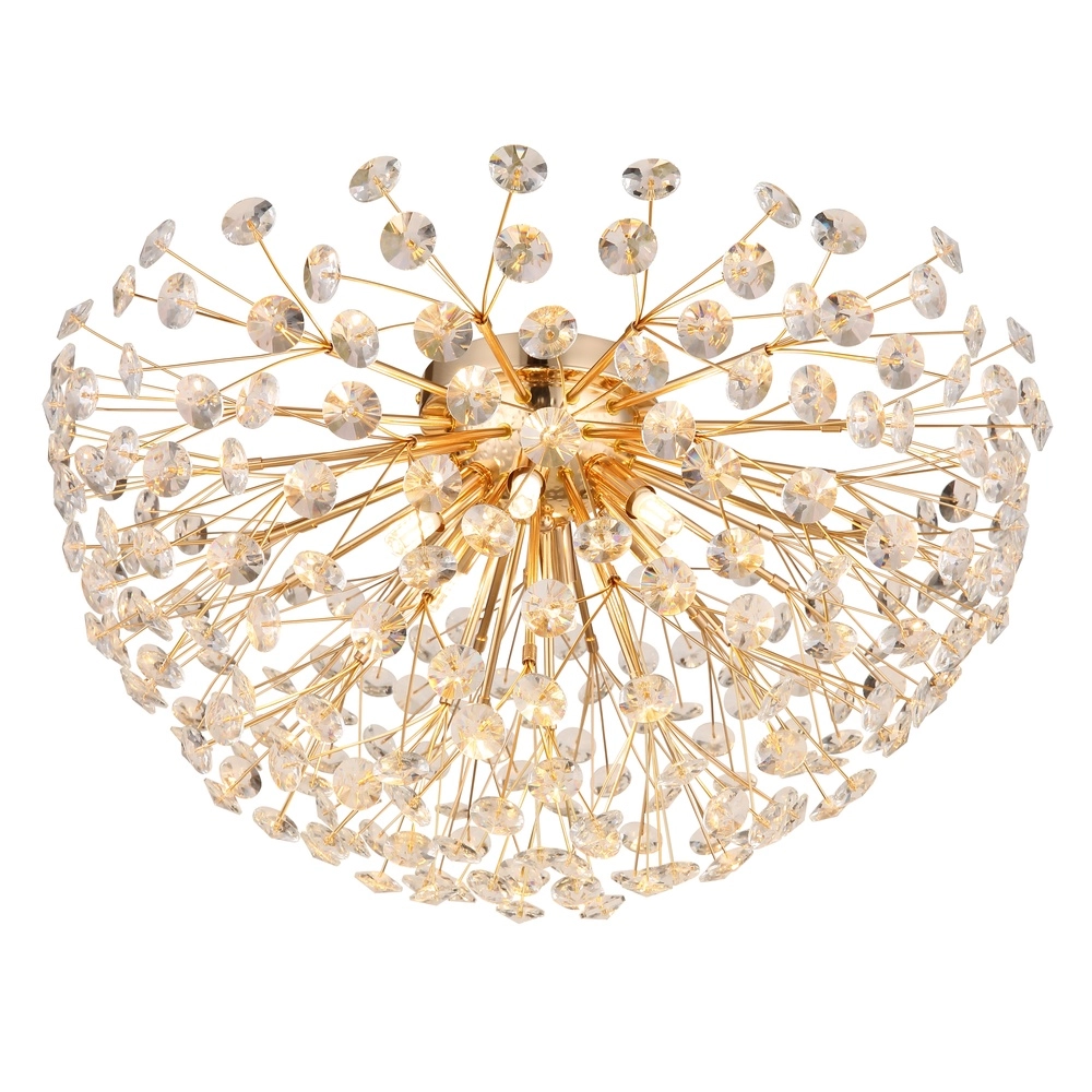 Ceiling lamp Katrina gold Ø 60cm