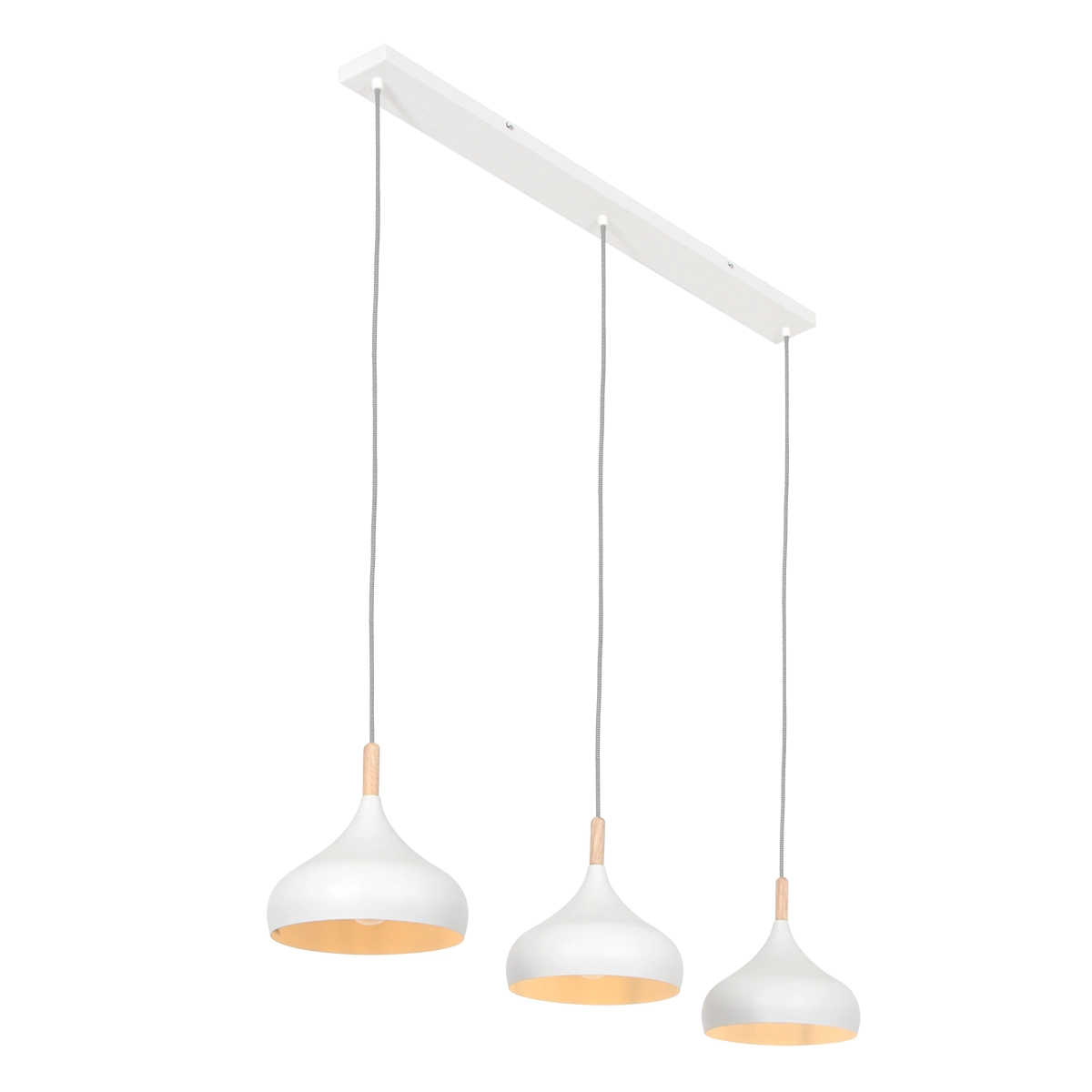 Dining room pendant lamp White Veneer Steinhauer 8712746146745