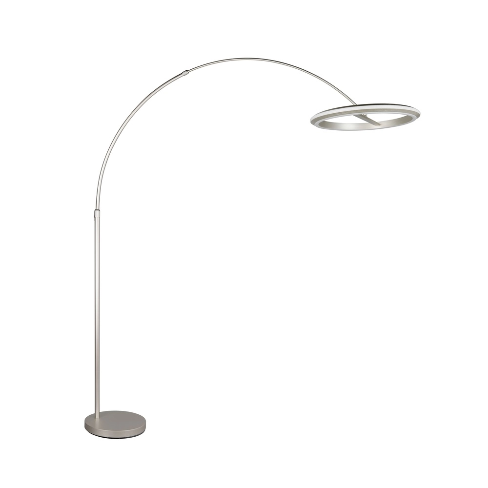 Floor lamp Amador nickel Trio 4017807688184