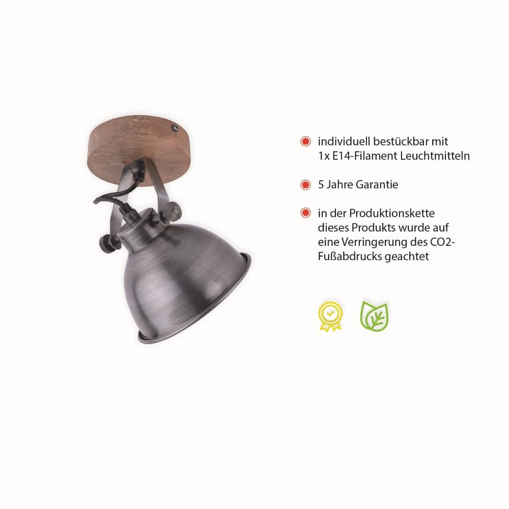 Ceiling lamp Samia ankle Just Light 4043689957353