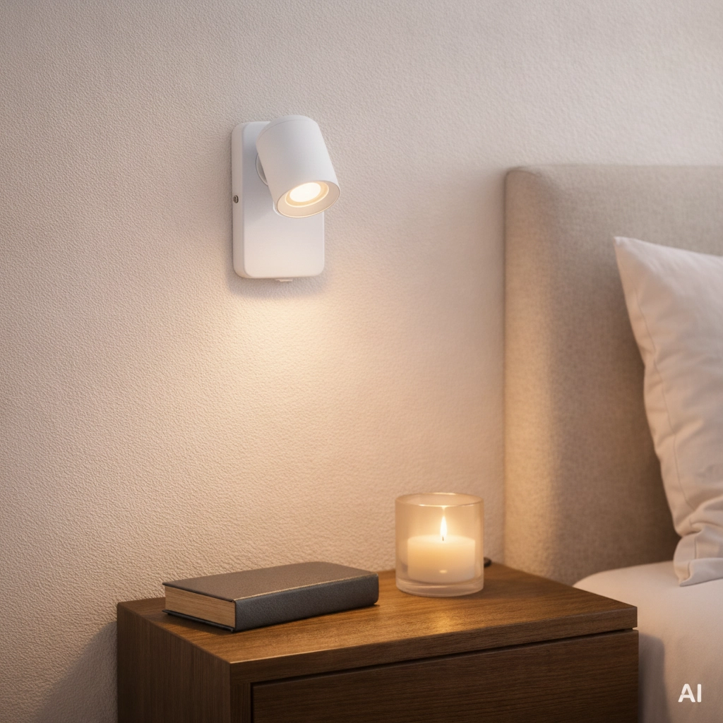 Wall spotlight Cosmina white