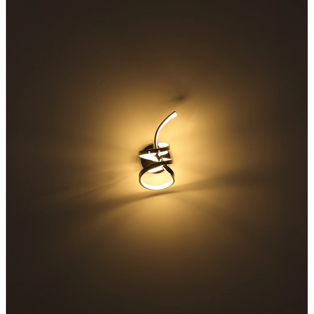 Curl wall lamp Iduna Gold Globo 9007371510429