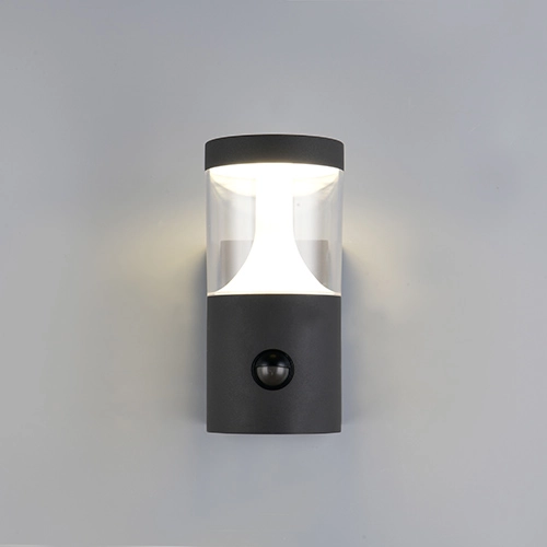 Wall lamp Tagus anthracite with sensor Trio 4017807686821