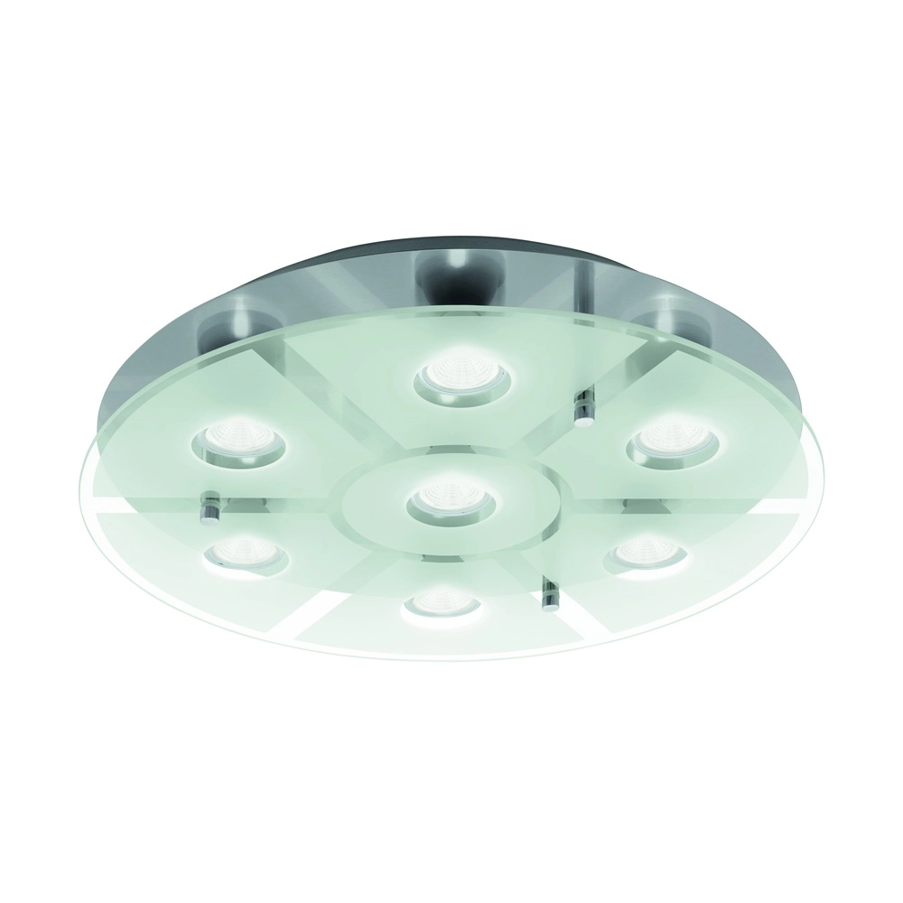 Ceiling lamp Cabo-Sd round nickel