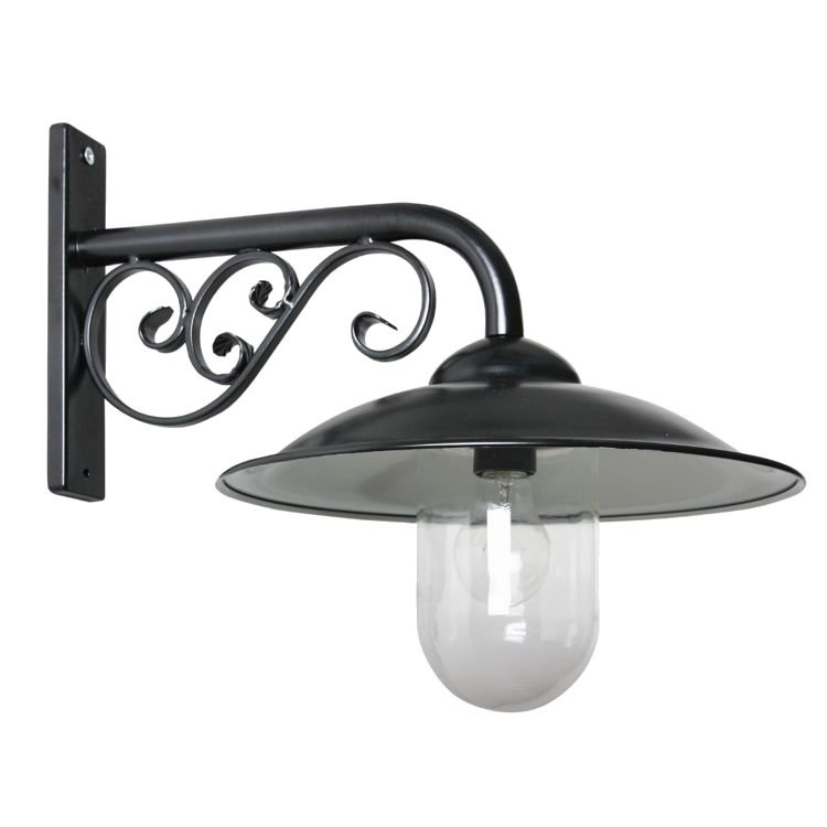 Rural outdoor lamp Station black