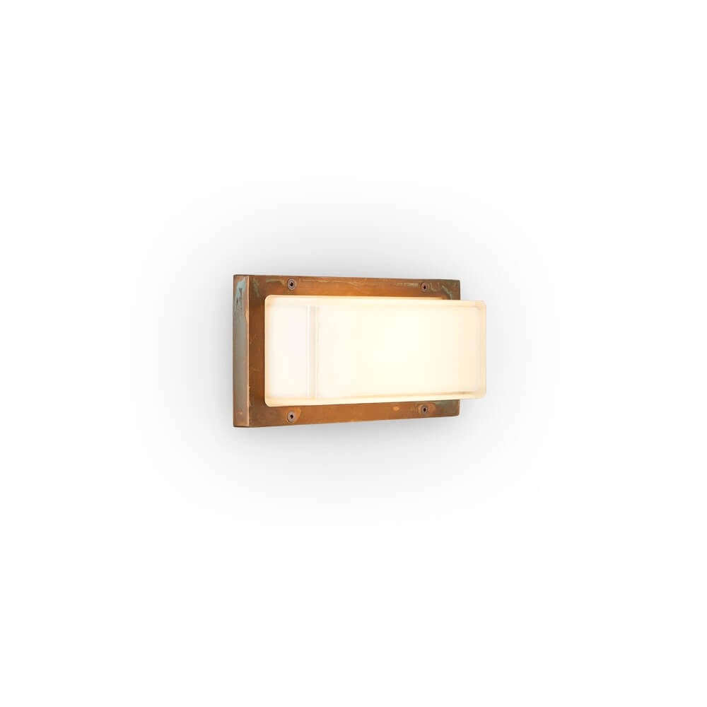Rural outdoor lamp Ice Cubic rectangular Lyora