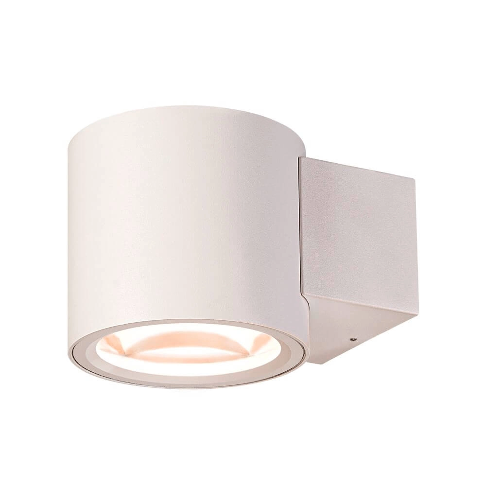 Dim-to-warm wall spot Oculus white