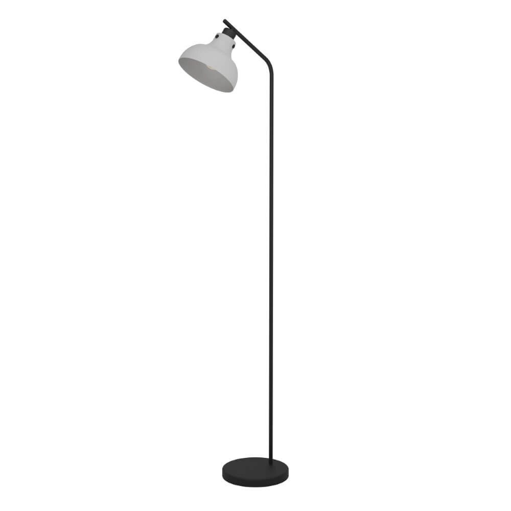 Black with grey floor lamp Matlock 158cm