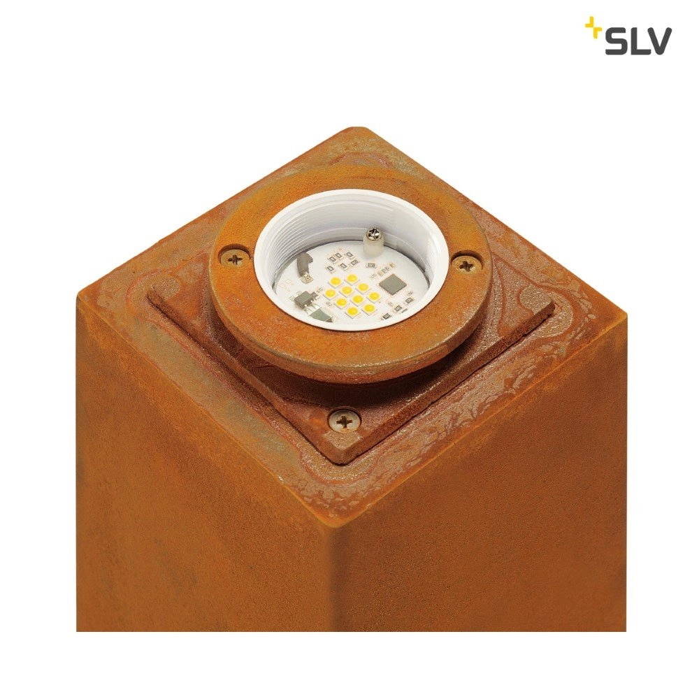 LED pedestal light Rusty SLV 4024163157490