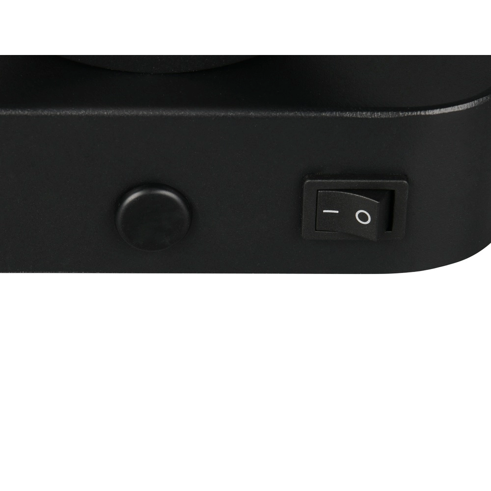Wall lamp Arpino black 15cm Trio 4017807683639