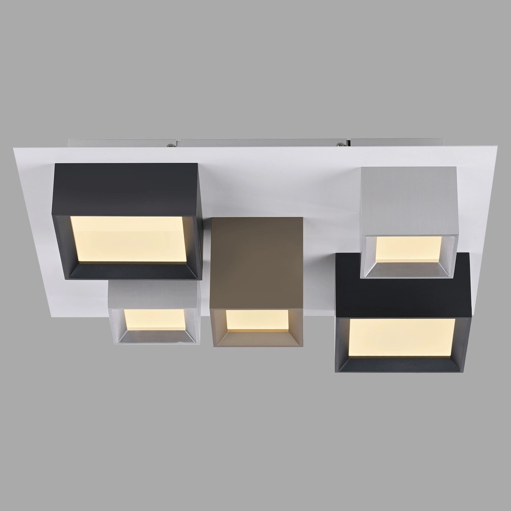 Led ceiling light Pure Manhattan 5-light Paul Neuhaus 4012248396889