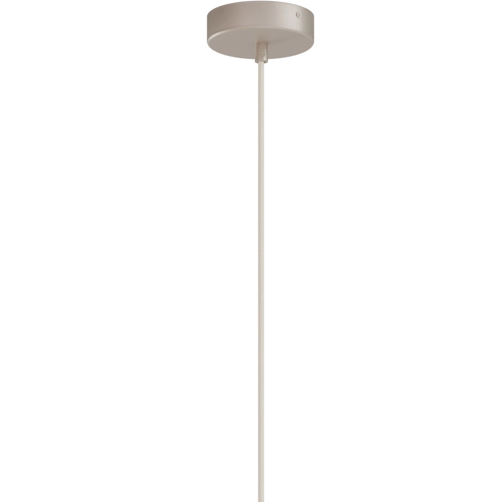 Pendant lamp Lisbourg beige terra with beige grey shade Masterlight