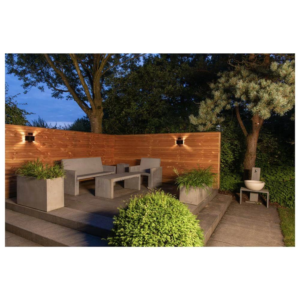 Design wall lamp Photoni Cyl black SLV 4024163295291
