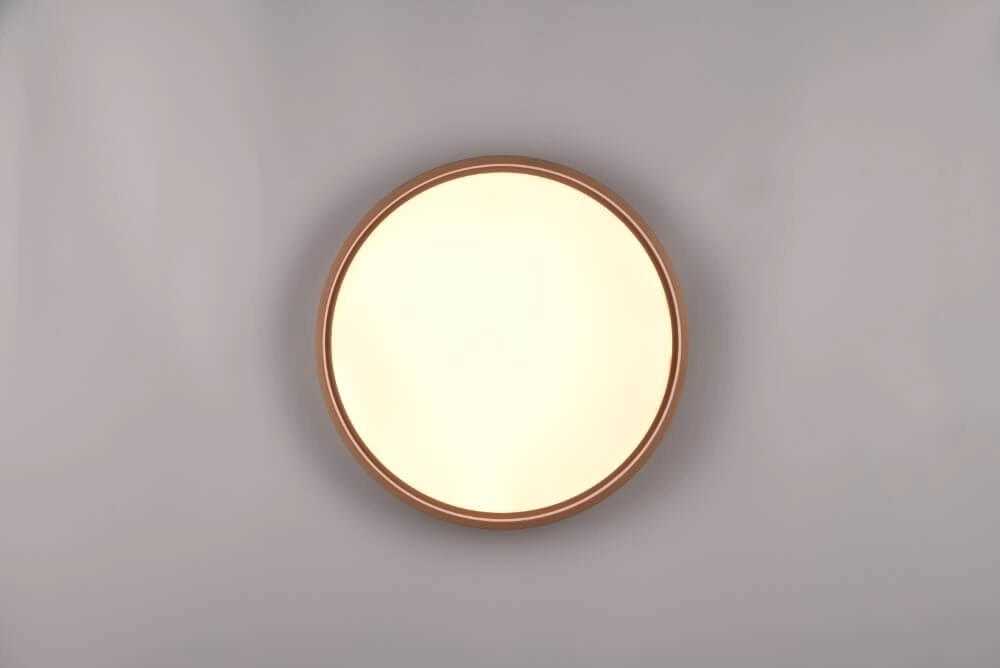 White with brown ceiling light Doha Trio 4017807575026