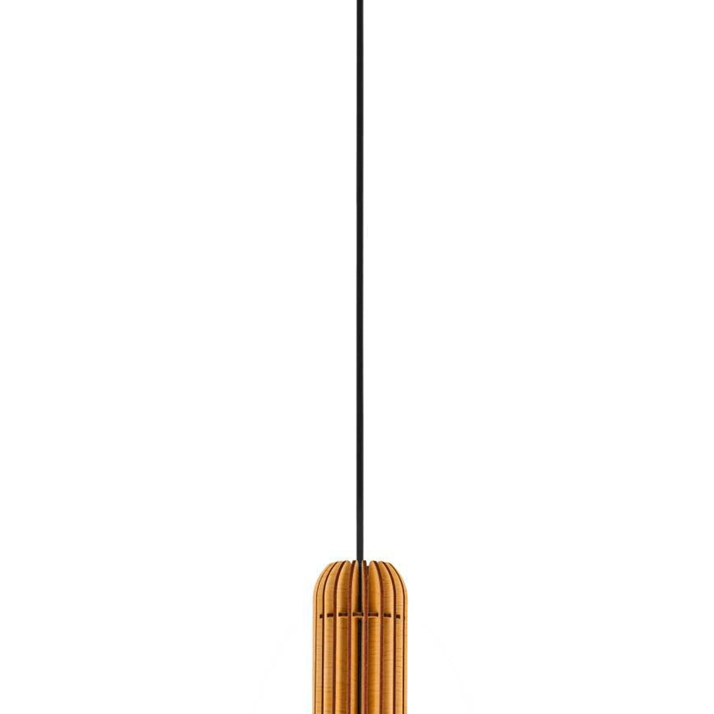 Wooden hanging lamp Velasco Ø 38cm Eglo 9008606224050