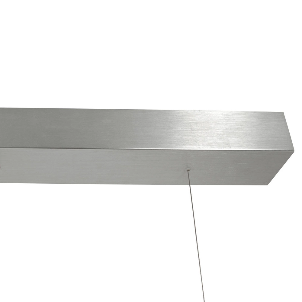 Sleek pendant lamp Bloc metallic grey Steinhauer 8712746148268
